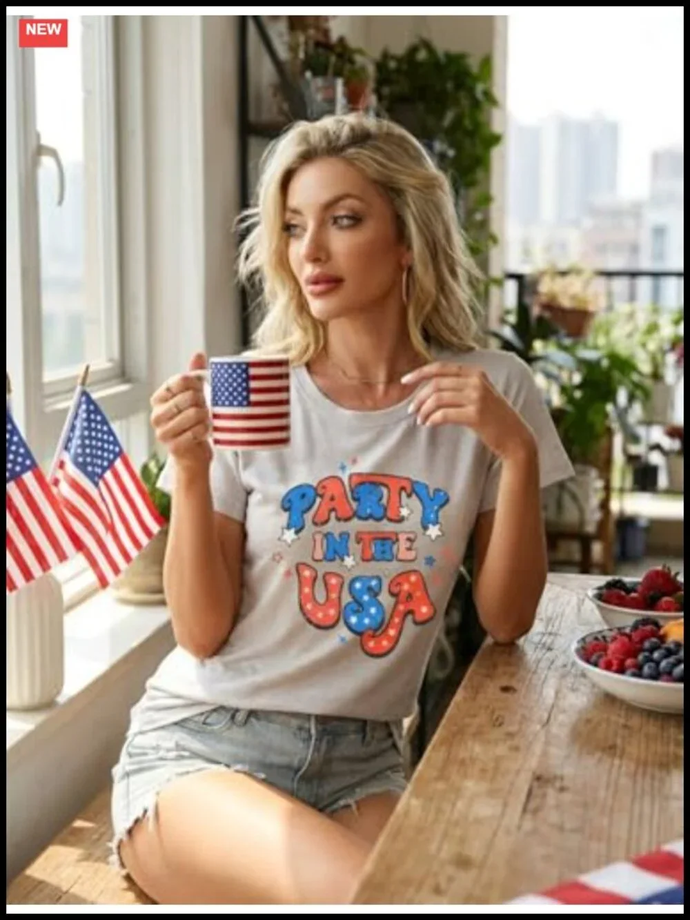 N/A patriotic tee